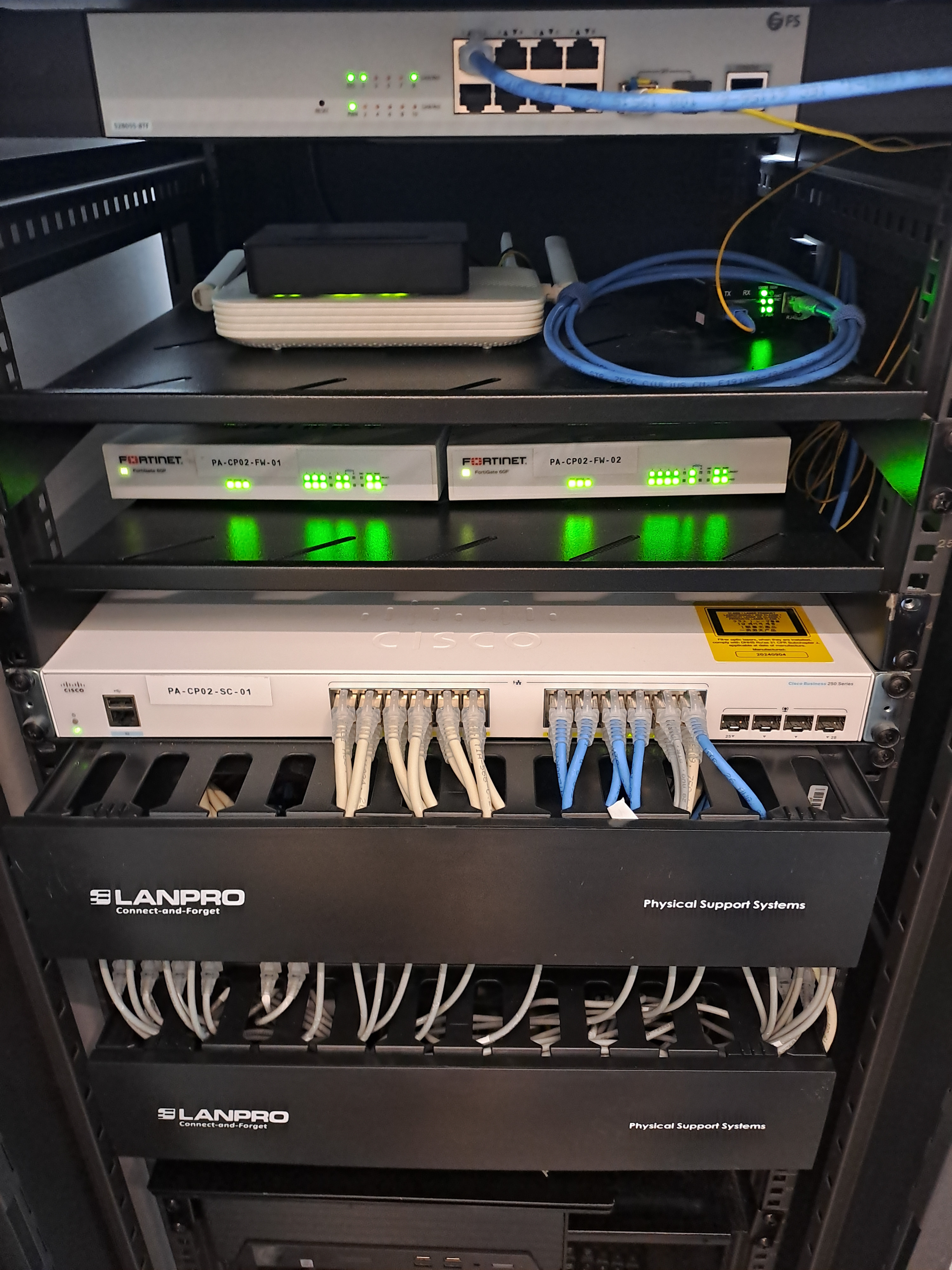 Firewall Fortinet instalado y configurado